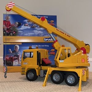 Bruder Man TGA Crane Truck